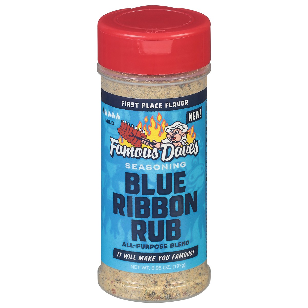 slide 5 of 14, Famous Dave's Blue Ribbon Blend Seasonings, 6.95 oz