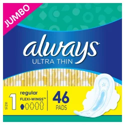 Always Ultra Thin Regular Pads With Wings