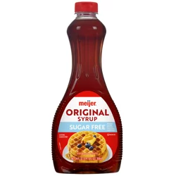 Meijer Sugar Free Original Syrup