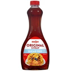 Meijer Sugar Free Original Syrup