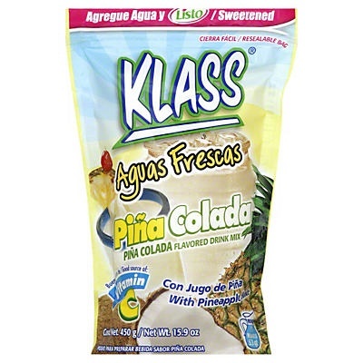 slide 1 of 1, Klass Listo Pina Colada Drink Mix, 14.1 oz