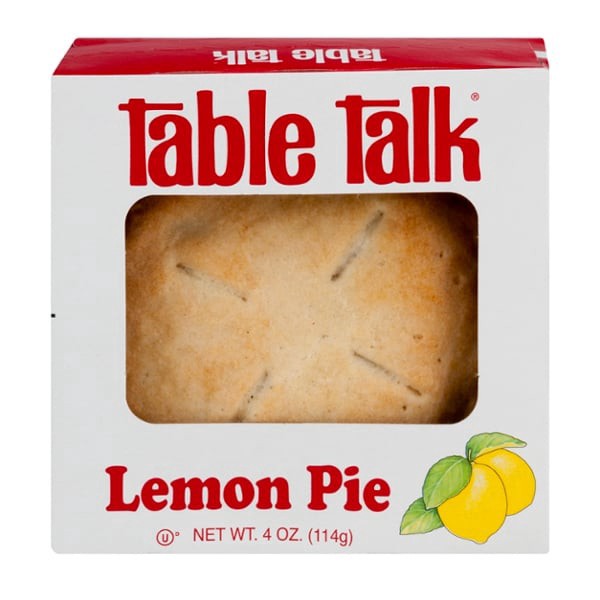 slide 1 of 1, Table Talk Lemon Pie, 4 oz