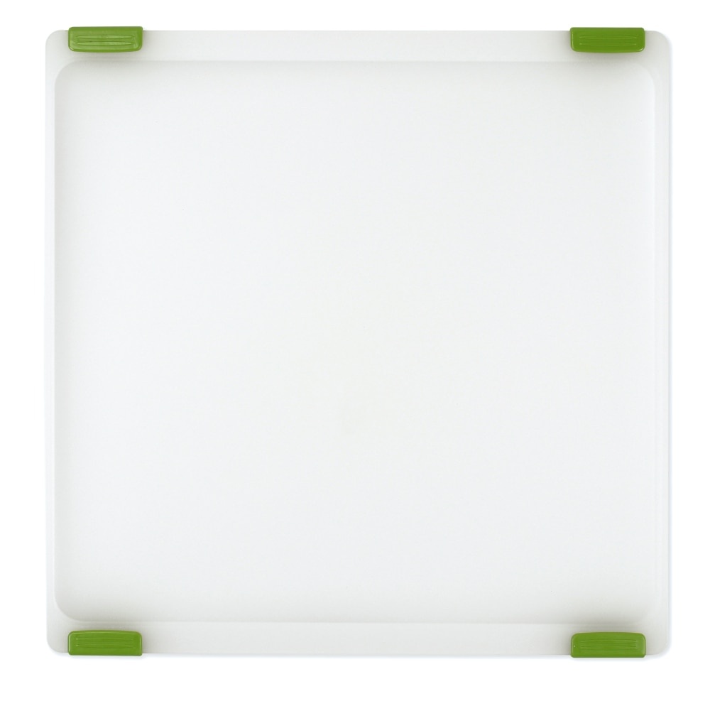 slide 1 of 1, Dexas Grippboard Cutting Board - White/Green, 1 ct