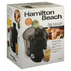 Hamilton Beach Big Mouth Pro Juice Extractor - Black/Silver