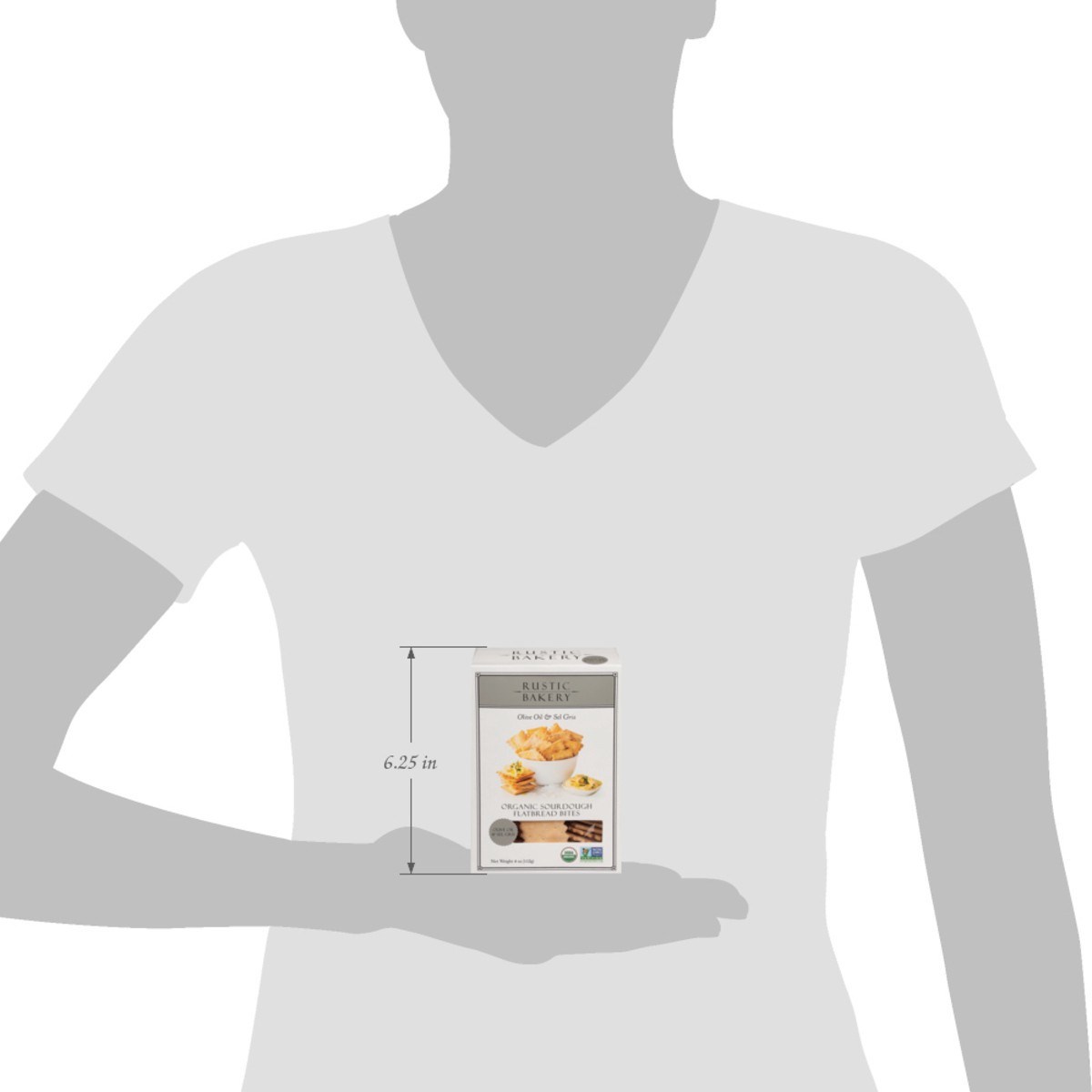 slide 5 of 15, Rustic Bakery Flatbread Bites Olive Oil & Sel Gris, 4 oz