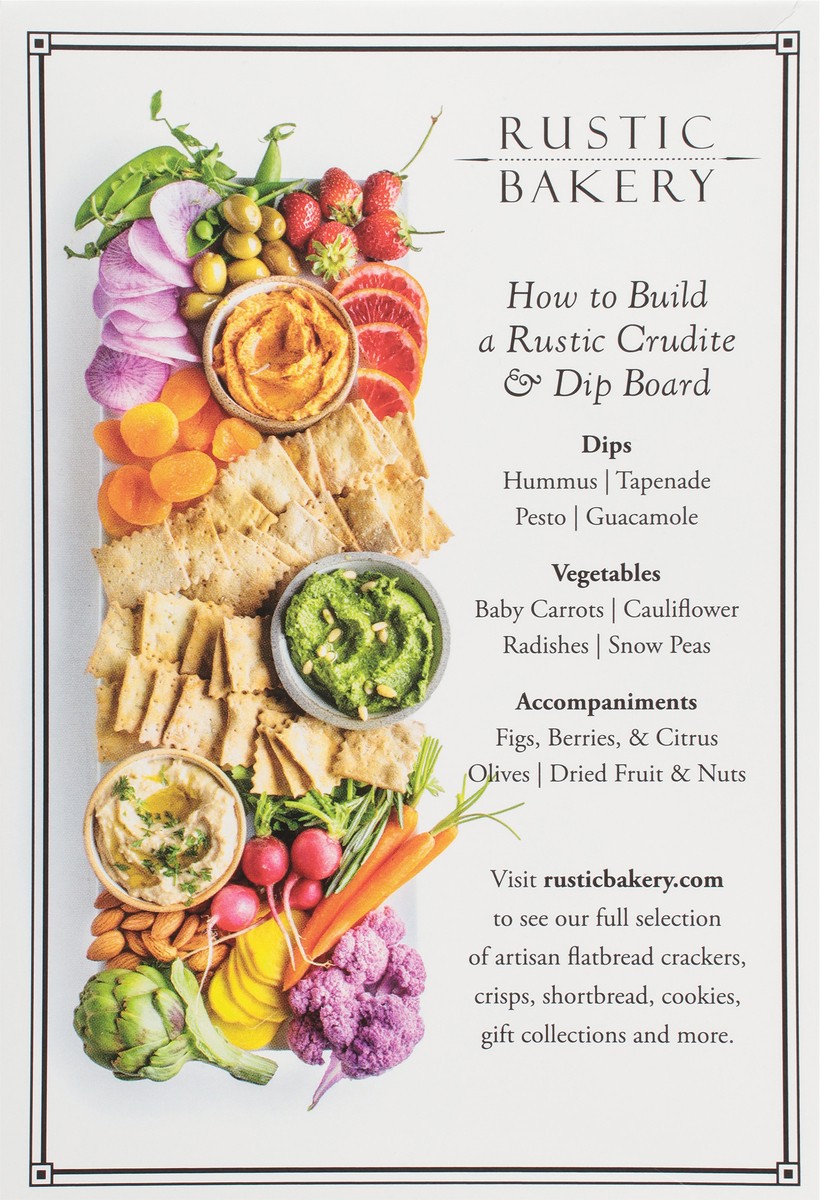 slide 15 of 15, Rustic Bakery Flatbread Bites Olive Oil & Sel Gris, 4 oz