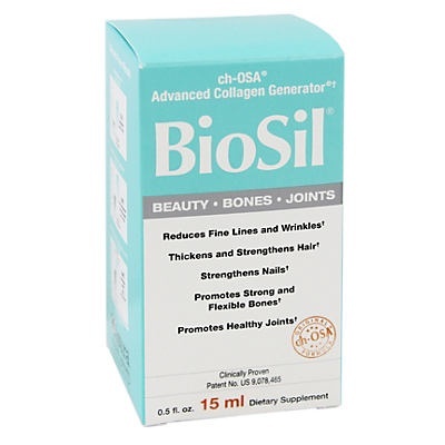 slide 1 of 1, Natural Factors Biosil Beauty Bones Joints Liquid, 0.5 fl oz