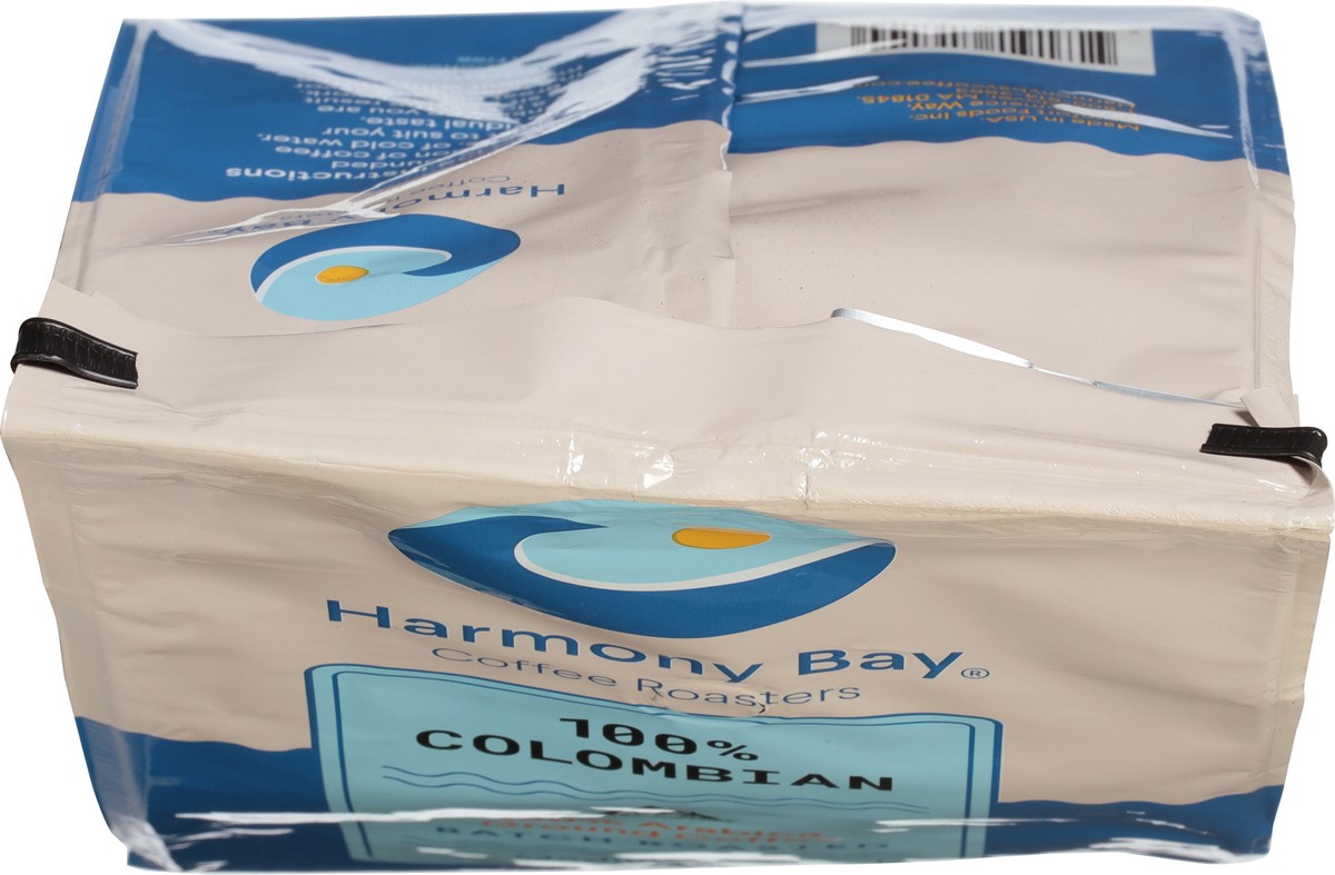 slide 5 of 10, Harmony Bay Medium Roast Ground 100% Colombian Coffee- 32 oz, 32 oz