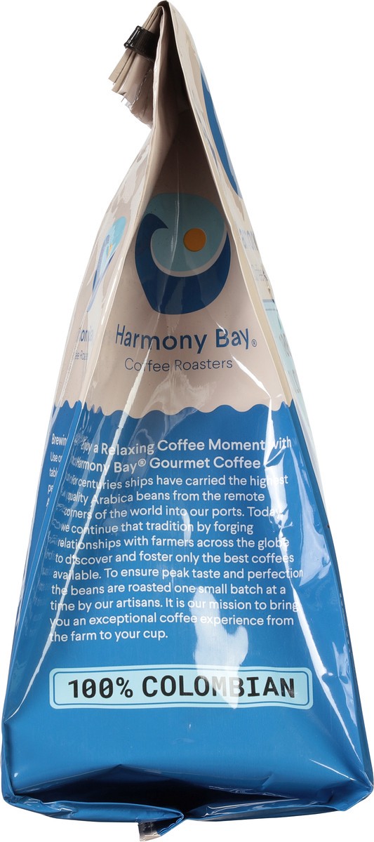 slide 2 of 10, Harmony Bay Medium Roast Ground 100% Colombian Coffee- 32 oz, 32 oz