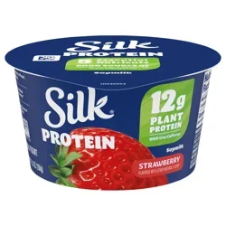 Silk 12g Protein Strawberry Soymilk Yogurt