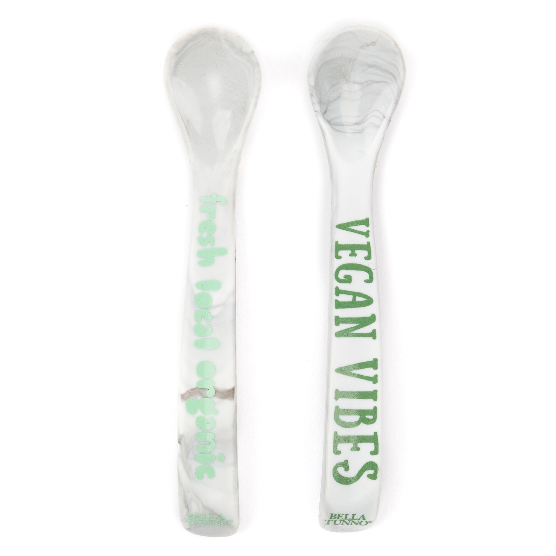 slide 1 of 1, Bella Tunno Vegan Vibes Fresh Local Spoon Set, 2 ct