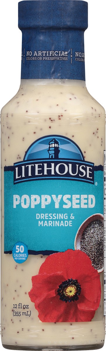 slide 2 of 7, Litehouse Poppyseed Dressing & Marinade 12 fl oz, 12 fl oz