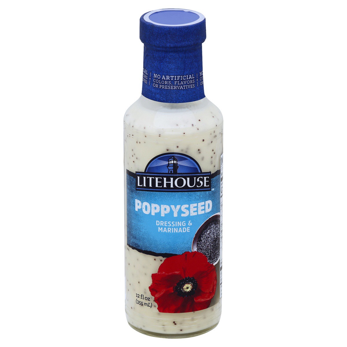 slide 1 of 7, Litehouse Poppyseed Dressing & Marinade 12 fl oz, 12 fl oz