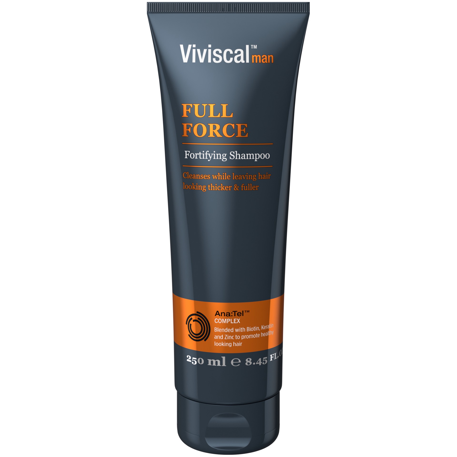 slide 1 of 3, Viviscal Man Full Force Fortifying Shampoo, 8.45 Ounce, 6.45 fl oz