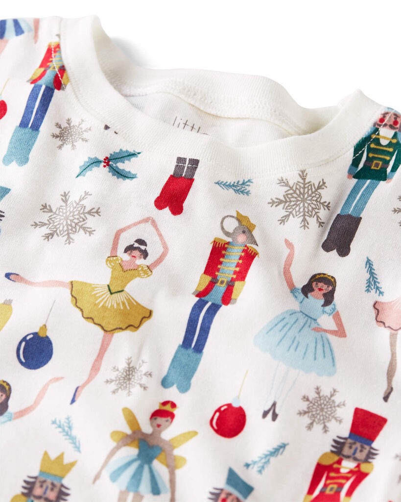 slide 3 of 3, Littleplanet Kid Organic Cotton Pajamas in Nutcracker Print Nutcracker 5, 1 ct