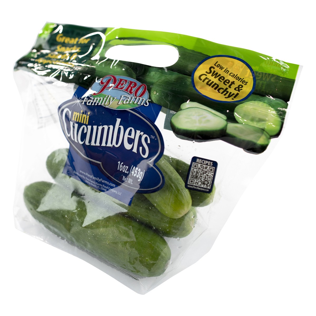 slide 5 of 12, Pero Family Farms Mini Cucumbers 16 oz, 16 oz