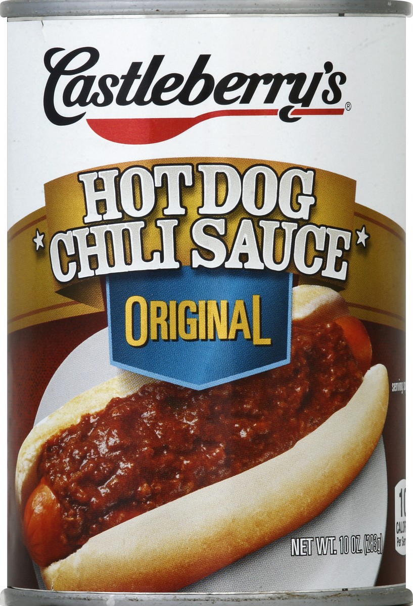 slide 2 of 2, Castleberry's Hot Dog Chili Sauce - Original, 10 oz