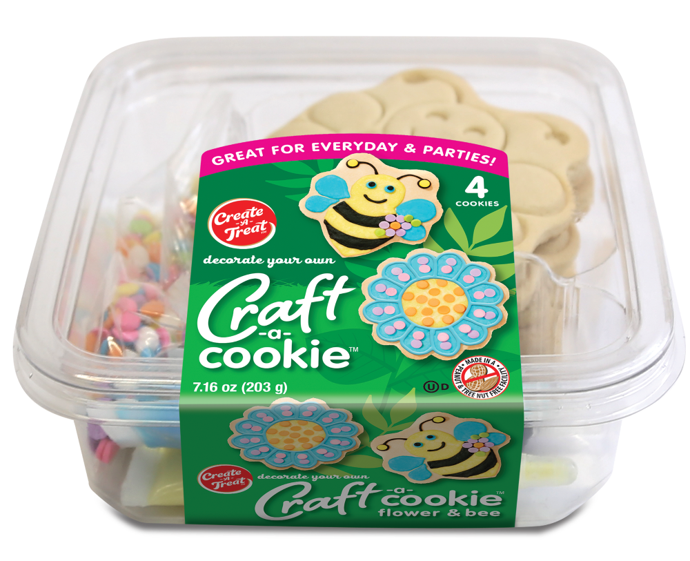 slide 1 of 1, Create A Treat Bee & Flower Cookie Kit, 7.16 oz