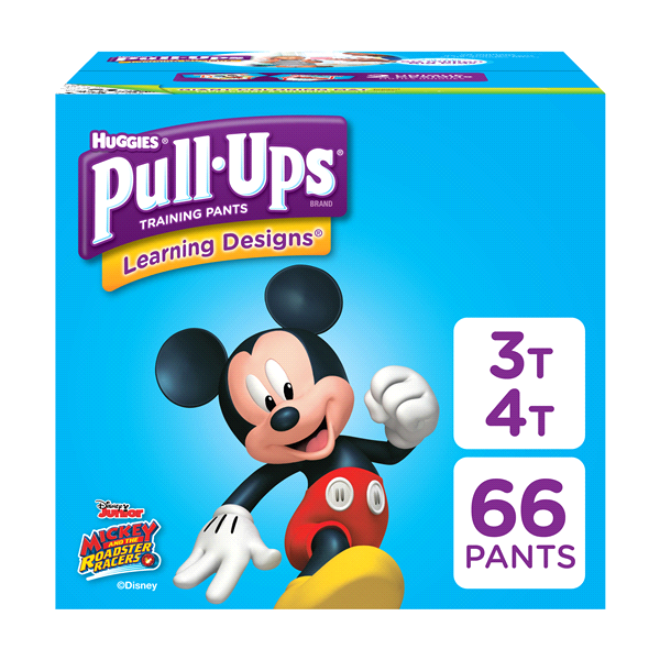 slide 1 of 1, Huggies Pull Ups Learning Design Boys 3T-4T, 66 ct