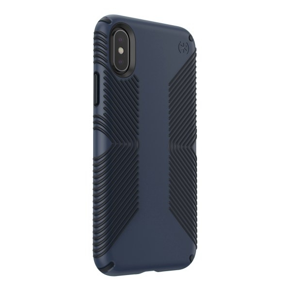 slide 1 of 6, Speck Presidio Case For Iphone X And Xs, Navy, 117124-6587, 1 ct