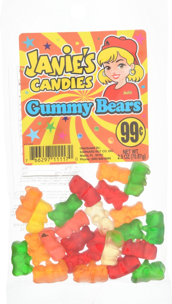 slide 5 of 9, Janie's Candies Gummy Bears 2.5 oz, 2.5 oz