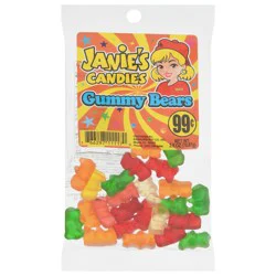 Janie's Candies Gummy Bears 2.5 oz