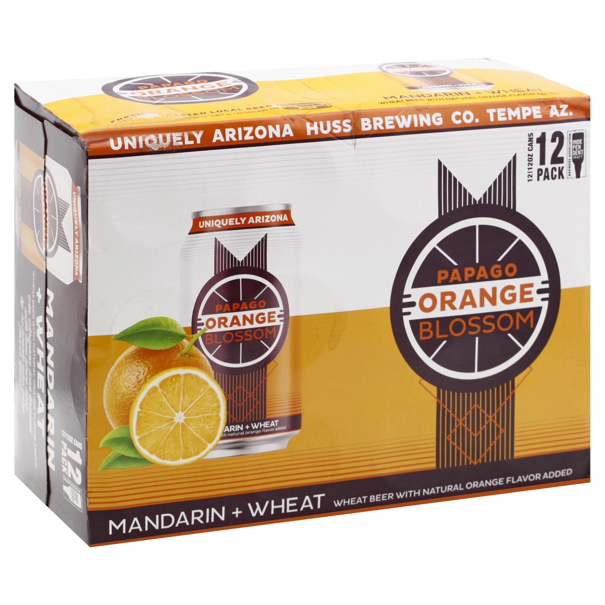 slide 4 of 9, Papago 12 Pack Orange Blossom Beer 12 ea, 12 ct