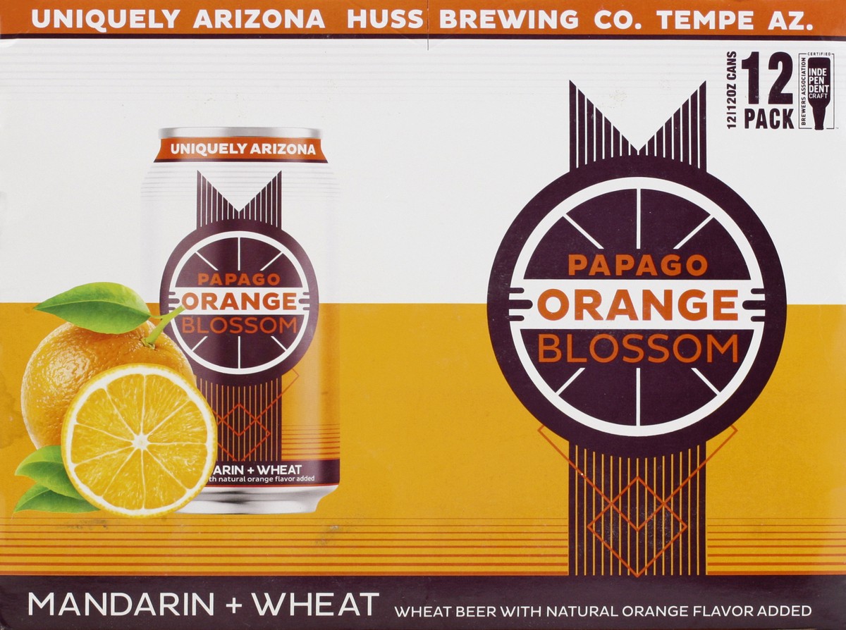 slide 2 of 9, Papago 12 Pack Orange Blossom Beer 12 ea, 12 ct