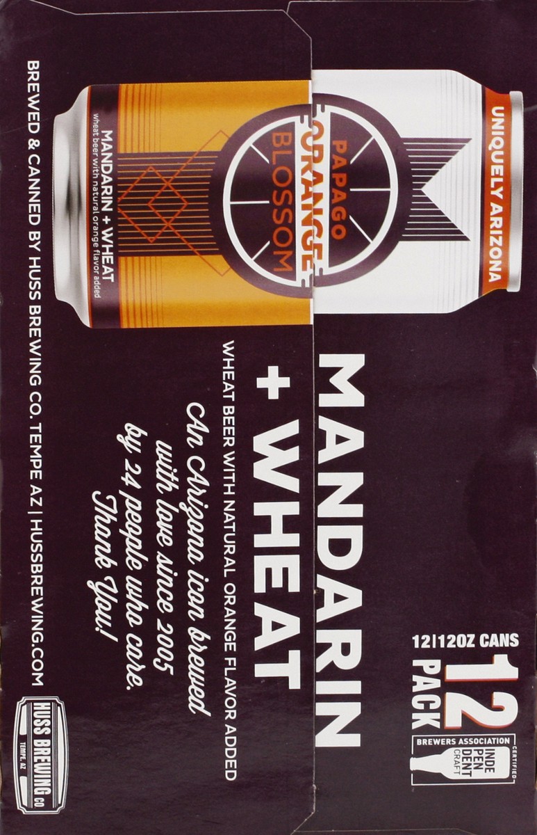 slide 9 of 9, Papago 12 Pack Orange Blossom Beer 12 ea, 12 ct