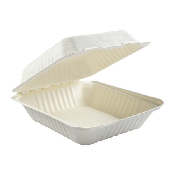 slide 1 of 1, Primeware Fiber 1 Compartment Container, 100 ct