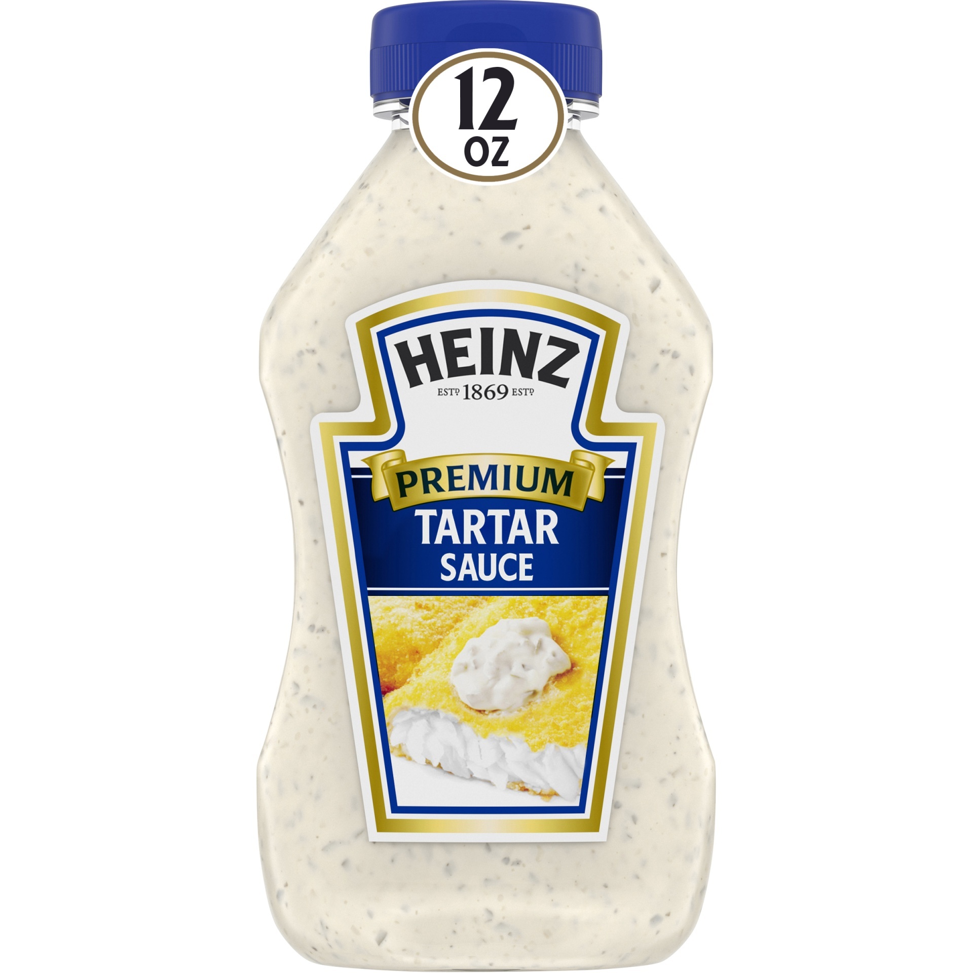 slide 1 of 8, Heinz Premium Tartar Sauce, 12 fl oz