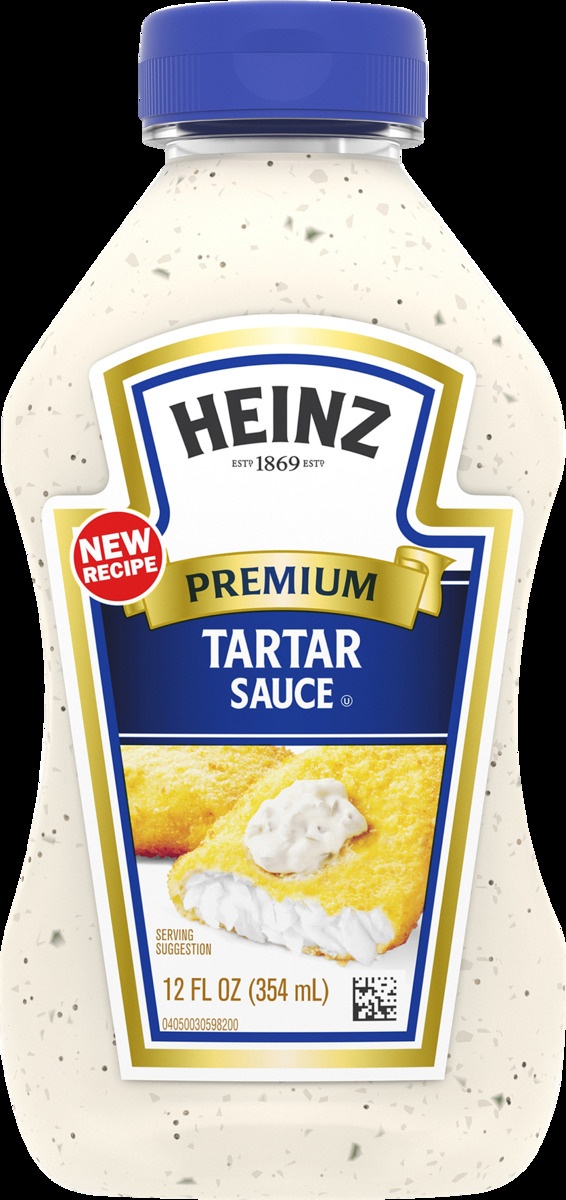 slide 7 of 8, Heinz Premium Tartar Sauce, 12 fl oz