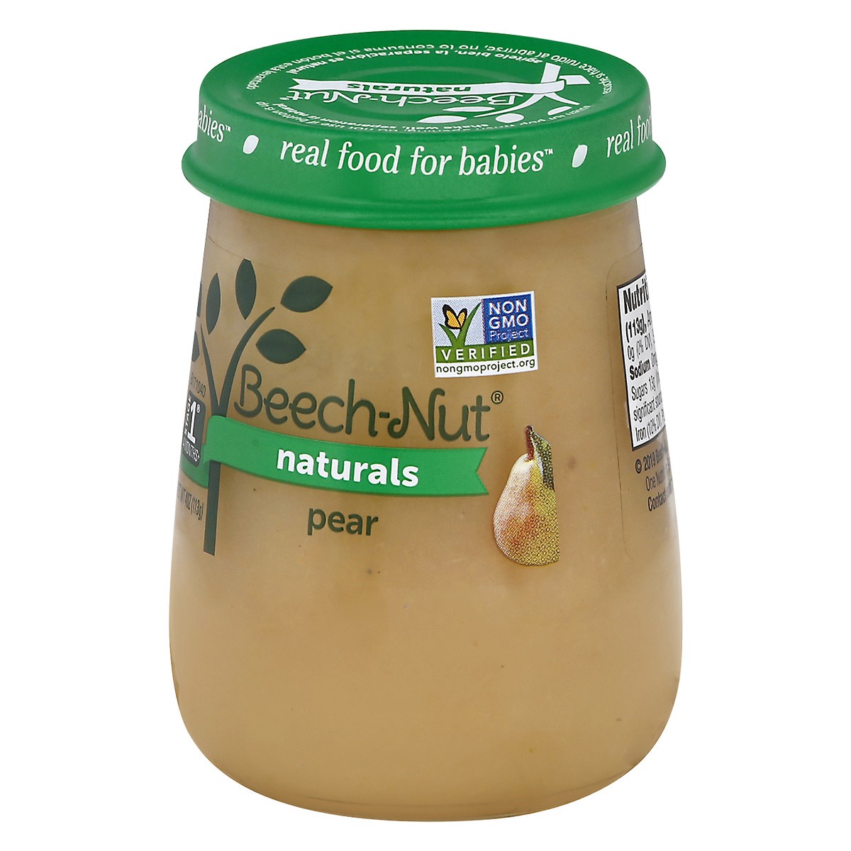 slide 2 of 9, Beech-Nut Stage 1 (4 Months+) Naturals Pear 4 oz, 4 oz