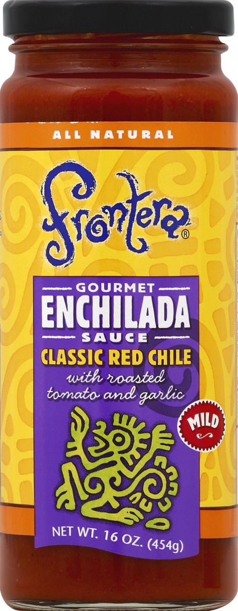 slide 2 of 2, Frontera Classic Red Chile  Gourmet Enchilada Sauce with Roasted Tomato And Garlic, 16 oz