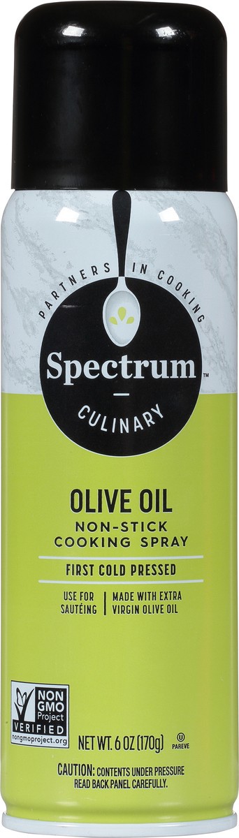 slide 9 of 9, Spectrum Culinary Olive Oil Non-Stick Cooking Spray 6 oz, 6 oz