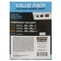 slide 2 of 5, Smartstraps Flat Strap Value Pack Assortment, 10 ct