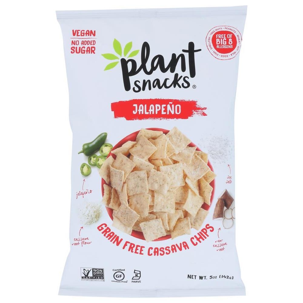 slide 1 of 1, Plant Snacks Casva Rt Chip Jalapeno, 5 oz