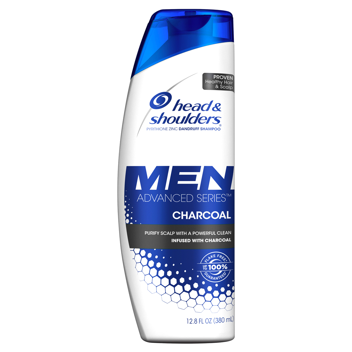 slide 2 of 9, Head & Shoulders Head&Shoulders Charcoal Shamp Men Adv Series, 12.8 fl oz