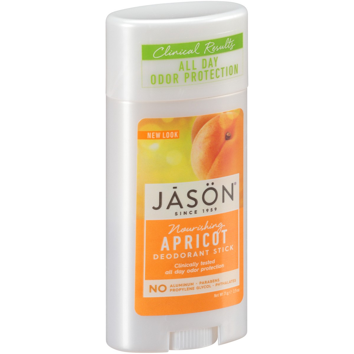 slide 2 of 9, Jason Deodorant Stick Apricot, 2.5 oz