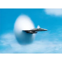 Avanti Birthday Card - Plane Through Vapor