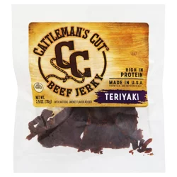 Cattleman's Cut Teriyaki Beef Jerky 2.5 oz