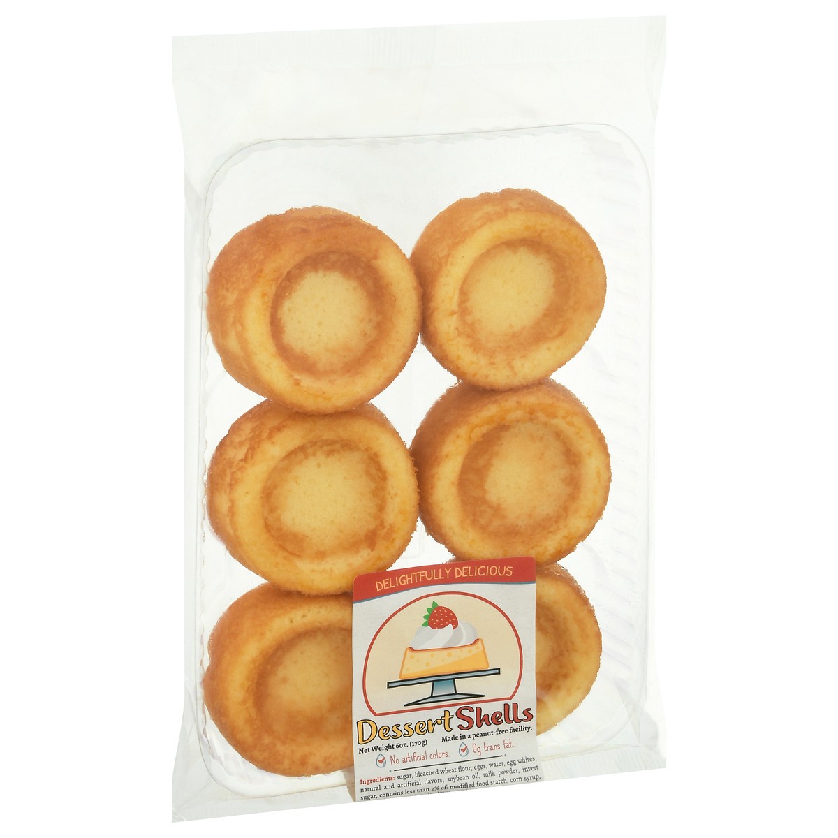 slide 7 of 12, LaBree's Bakery Dessert Shells 6 oz, 6 oz