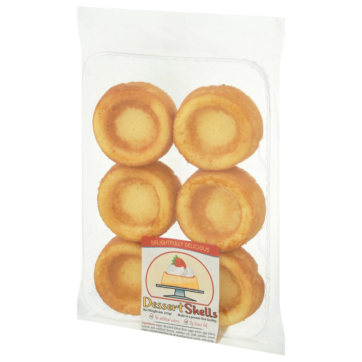 slide 4 of 12, LaBree's Bakery Dessert Shells 6 oz, 6 oz