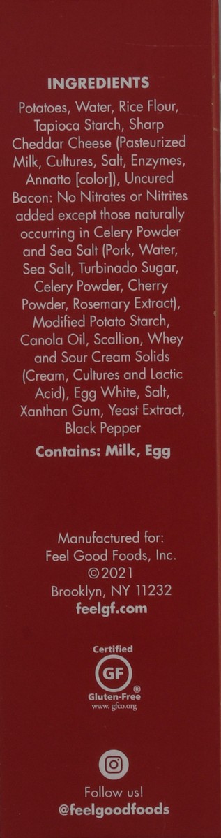 slide 12 of 13, Feel Good Foods Pierogies Bacon Cheddar, 1 ct