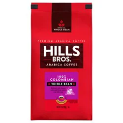 Hills Bros. Colombian Medium Roast Whole Bean - 24 oz Bag