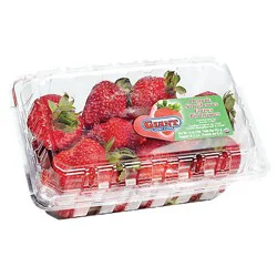 Organic Strawberries Prepacked - 1 Lb