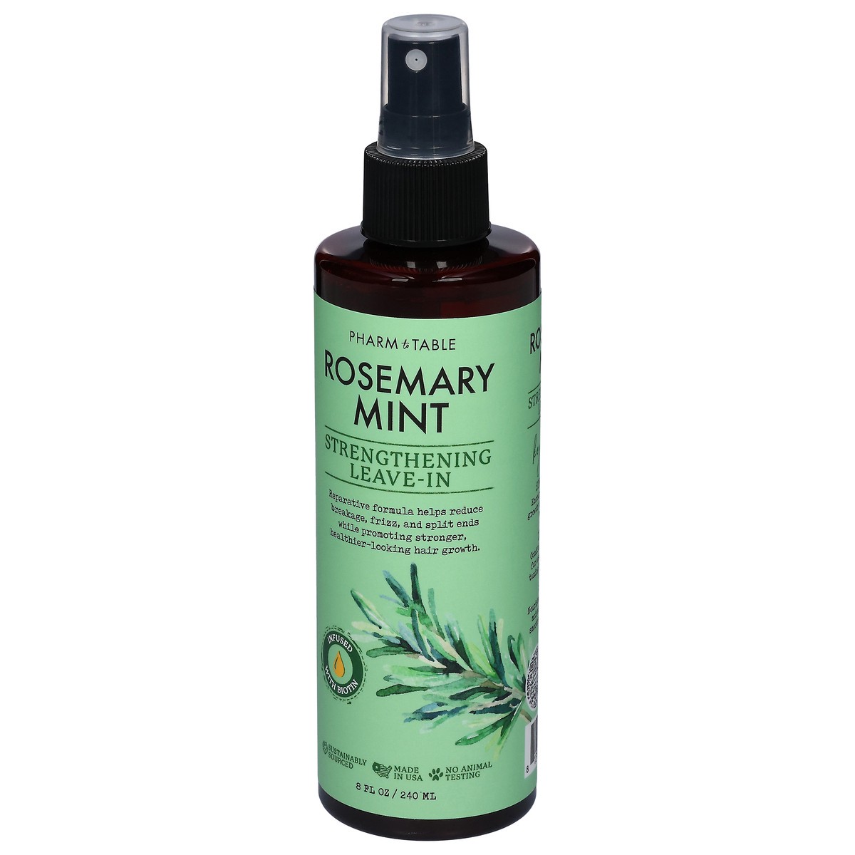 slide 3 of 4, Pharm To Table Rosemary Mint Leave-In, 240 Ml, 8.11 oz