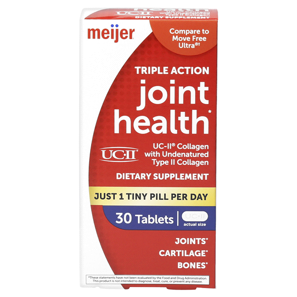 slide 1 of 5, Meijer Ultra Joint Health with UC-II, 30 ct