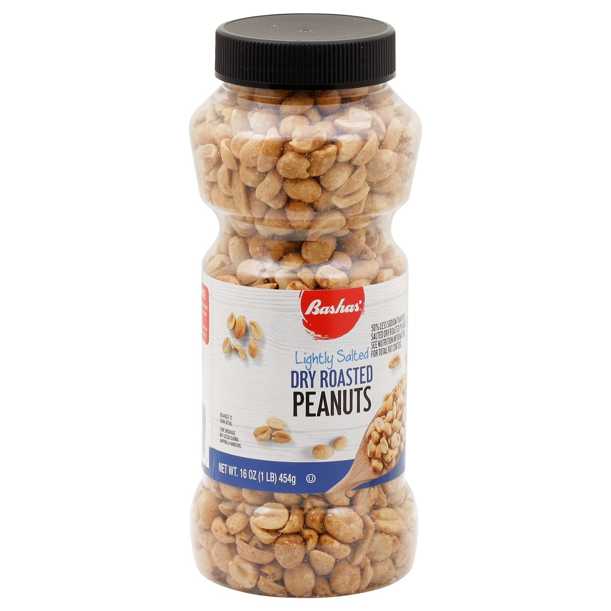 slide 5 of 12, Bashas Pnts Dry Rstd Ls Salt, 16 oz