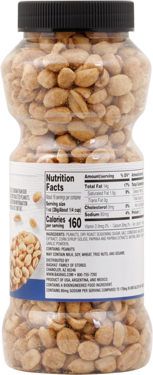 slide 3 of 12, Bashas Pnts Dry Rstd Ls Salt, 16 oz